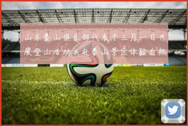 山东泰山俱乐部代表于三月一日开展登山活动共赴泰山景区体验自然之美